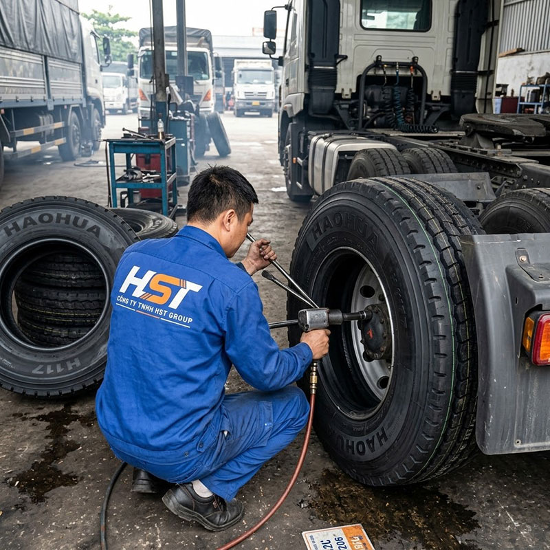 Lốp Xe Tải Chạy Bao Nhiêu Km Thì Thay