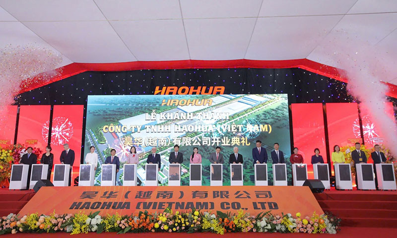 Tập Đoàn Haohua Về Việt Nam Đầu Tư