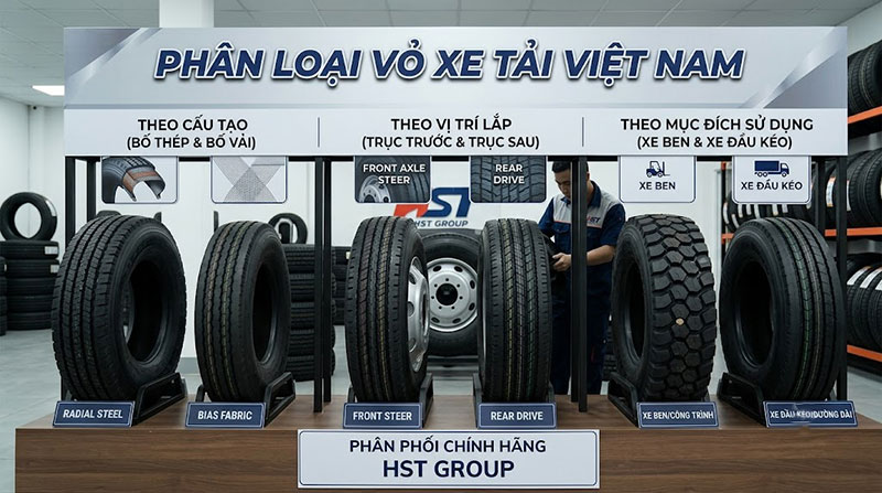Phân Loại Vỏ Tải Hiện Nay
